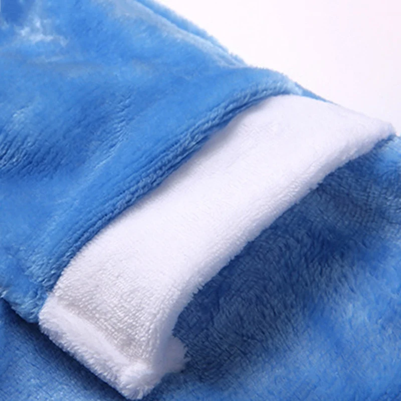 Фланелевые банные халаты для детей модная одежда сна мальчиков и девочек детские