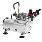 ПРОФЕССИОНАЛЬНЫЙ ВОЗДУШНЫЙ КОМПРЕССОР KKmoon, набор для распыления красок, с плетеным шлангом