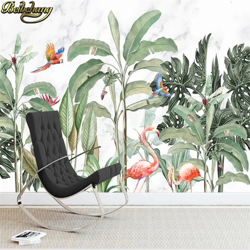 Настенная бумага beibehang на заказ обои с изображением юго восточных зеленых