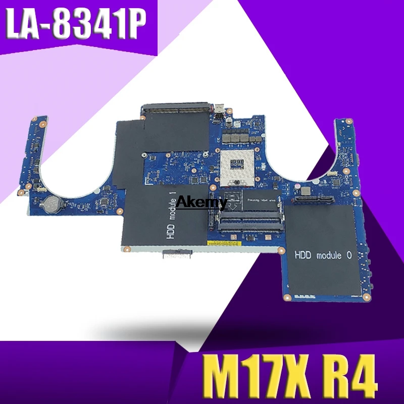 

LA-8341P Laptop motherboard For DELL Alienware M17X R4 original mainboard 100%Test