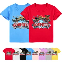 dlf 2 16y hot gormiti game tshirts for kids summer clothes teenager boys short sleeve t shirt top costume baby girls t shirts