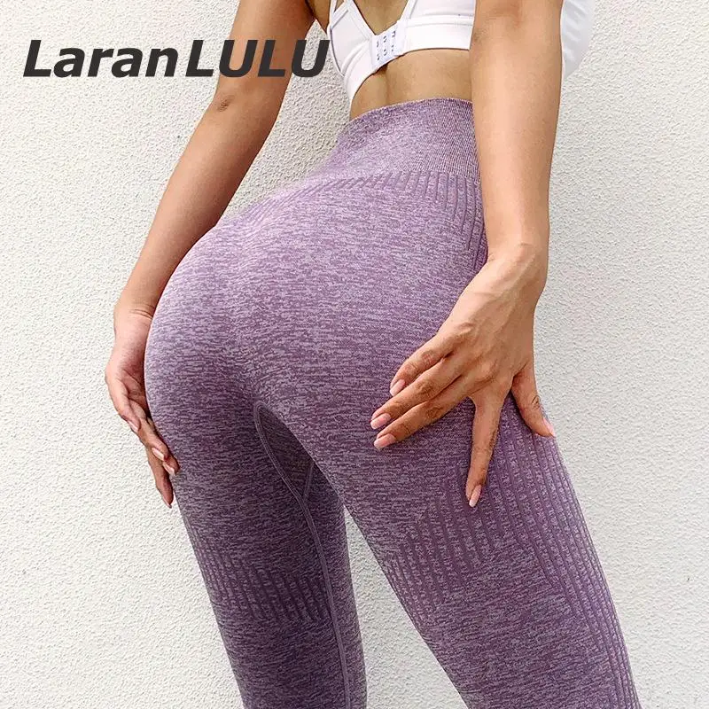 

Women's Seamless Leggings Hip-lifting Athletic Running Leggings Push Up Yoga Pants Fitness Scrunch Butt Sports Jogging Quick Dry