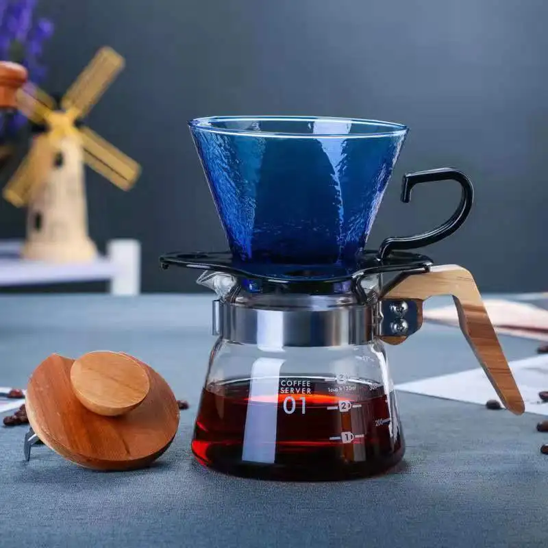 Кофейник стеклянный v60 фильтр для холодного заваривания, капельница, бариста, инструменты многоразового использования, чайник для кофе, капельный кухонный набор, портафильтр для эспрессо
