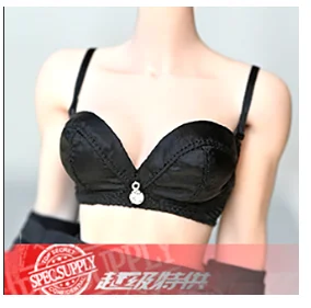 

In stock 1/6 Black Bra Corsage Camisole Clothes cool sexy Sling underwear short top Fit 12'' Female PH TBL Figure seamless body