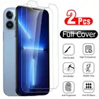 2 шт. закаленное стекло для iPhone 13 Pro Max защита экрана на aiphone 13Pro стекло iphone13 i phone 12 Mini защитное стекло