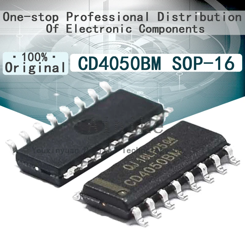 10/шт. Новый оригинальный HCF4050 HEF4050BT CD4050BM CD4050 SOP-16 однонаправленный буферный IC-чип -