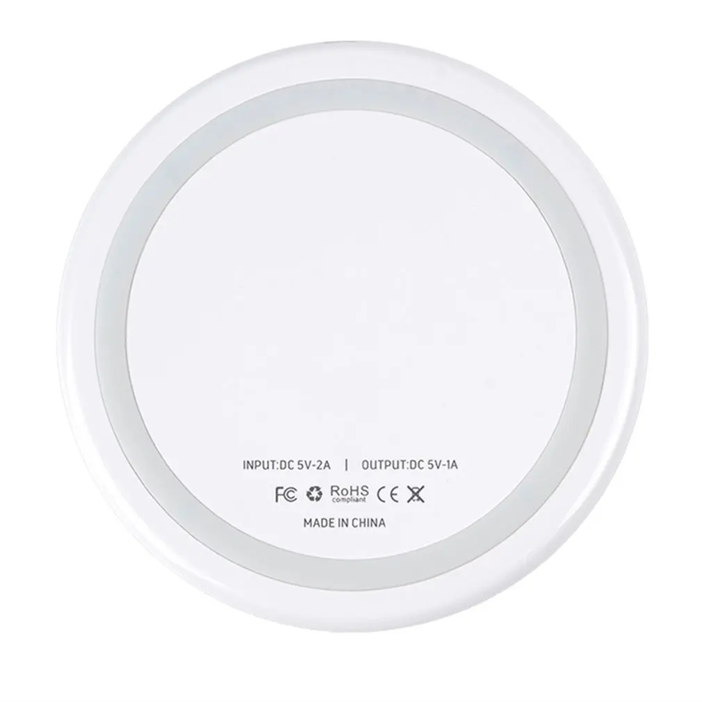 NW180 5W Wireless Charger Ultra-thin Mobile Fast for Iphone Samsung Galaxy S8 S7 S6 Edge Plus Wireles Charging | Электроника