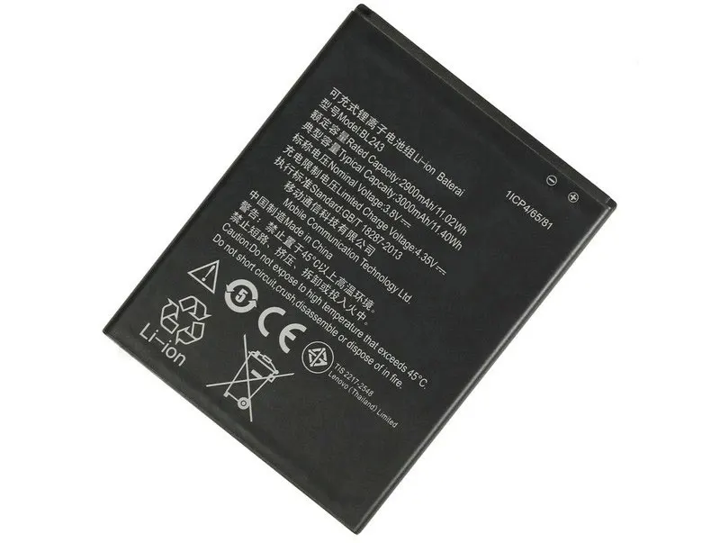 Аккумулятор ALLCCX BL243 для Lenovo k3 note K50-T5 A7000 A7600-M с хорошим качеством | Мобильные