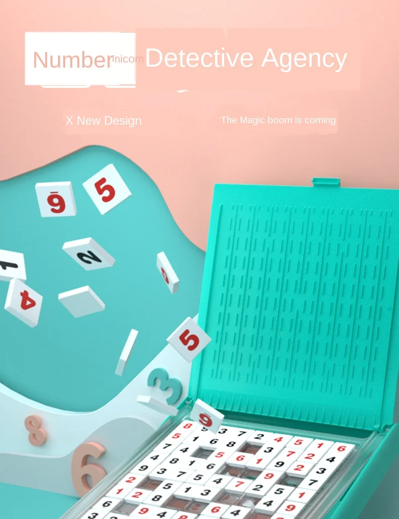 

Children's Educational Entry Sudoku Game Chess Jiugongge Logical Thinking Board Game Toy