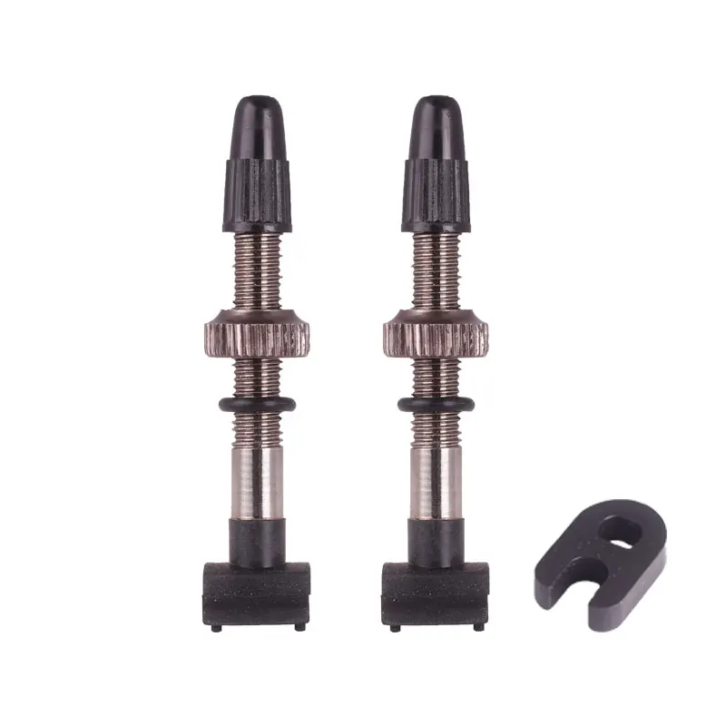 2 шт. Велосипедный спорт бескамерных шин или однотрубки 60 мм сплав вставка из