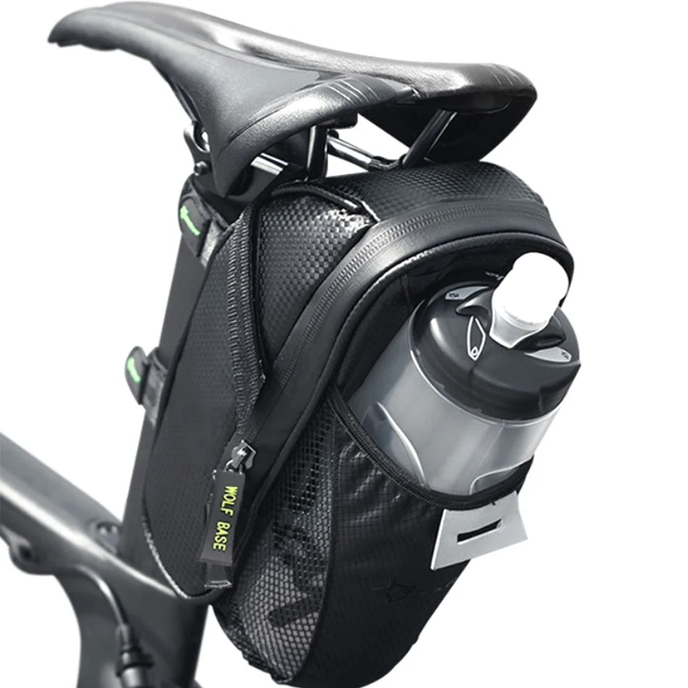 

Bicycle Bag Waterproof Cycling Panniers Bicycle Saddle Bag Mountain Road Bike Tail Bag with Water Bottle Holder Bike Accessories