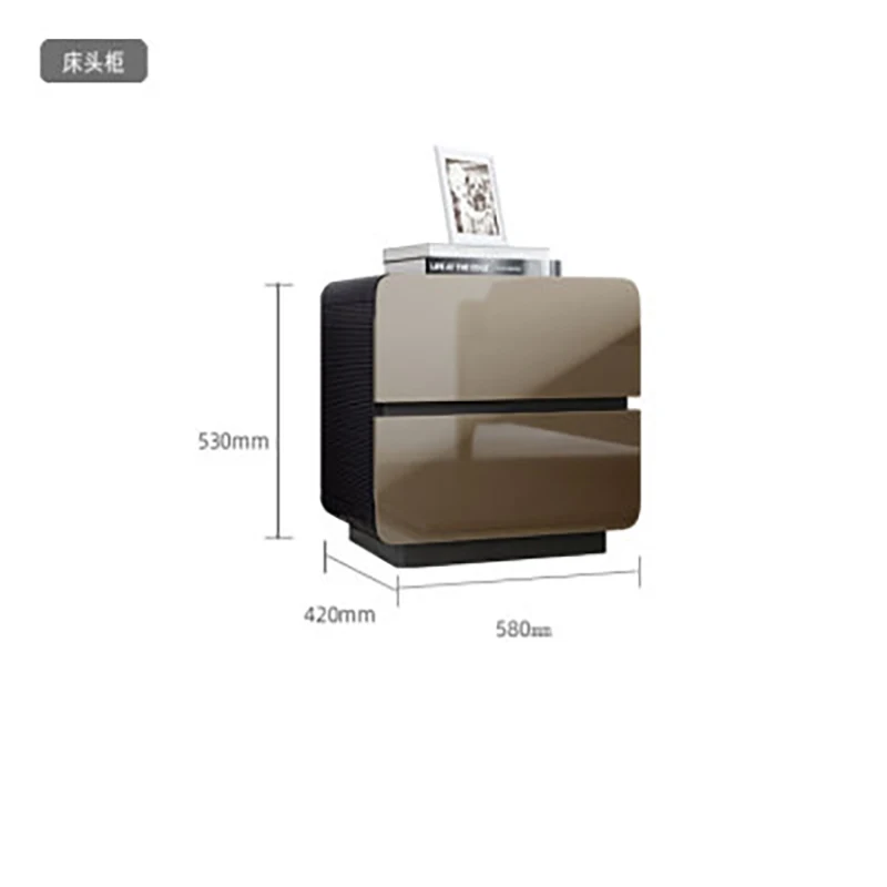 Роскошная двуспальная кровать American светильник итальянская кожа мягкая упаковка