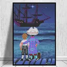 Картина на холсте мультфильм Стэн (обезьянный остров) принты на стену художественные Плакаты Декор дома гостиной спальни без рамки