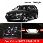 Для Volvo XC70 2002-2017 Canbus без ошибок автомобиля светодиодный Интерьер Карта Купол Магистральные светильник лампы Автомобильный светильник ing аксессуары