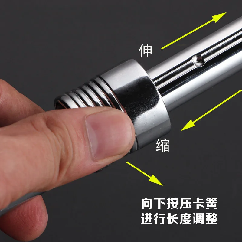 Регулируемый ключ Трещотка торцевой Трещоточный Телескопический гибкий