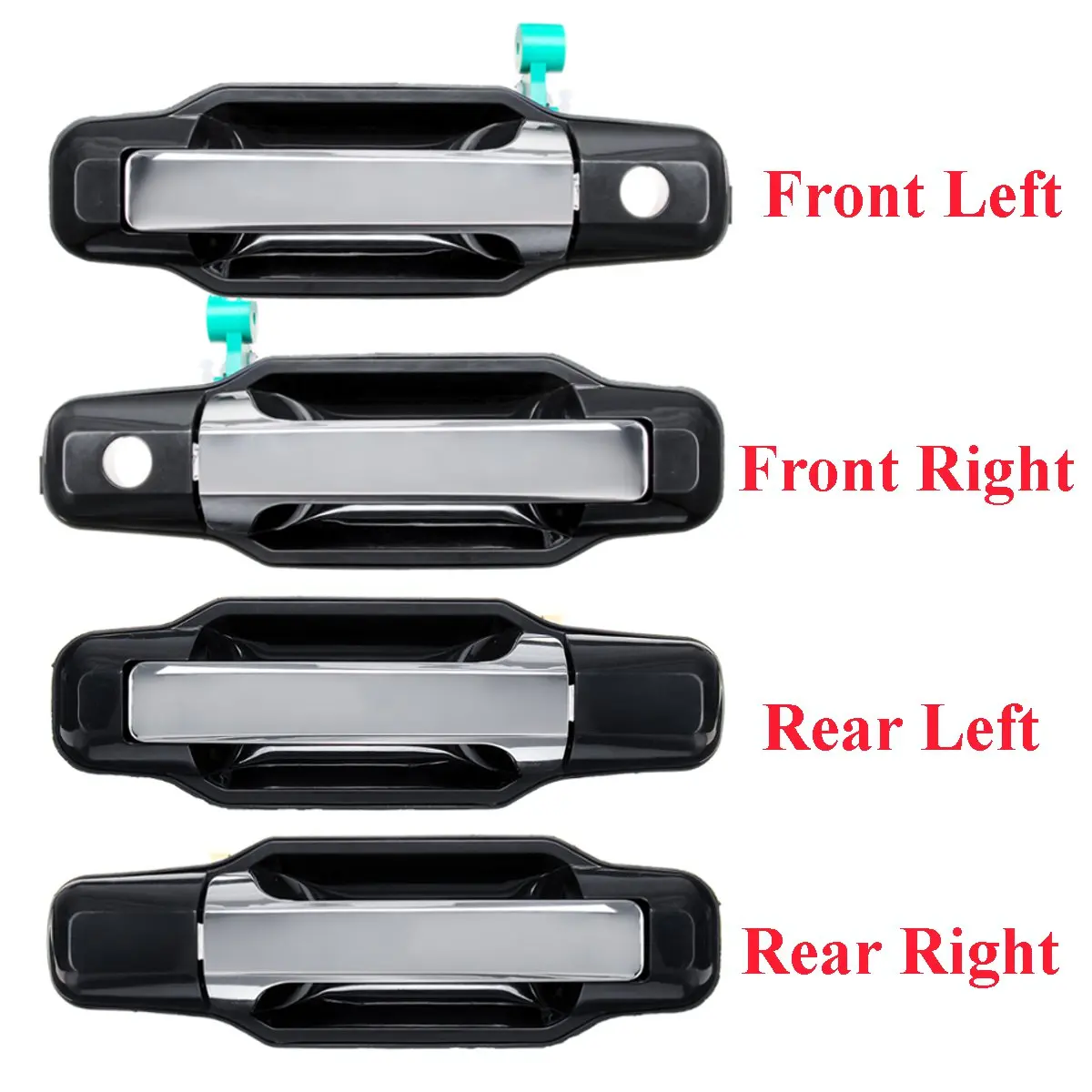Ручки для наружных дверей LHD ABS Kia Sorento 2003 2004 2005 2006 2007 2008 2009 OEM 82650 3E010|Внешние дверные