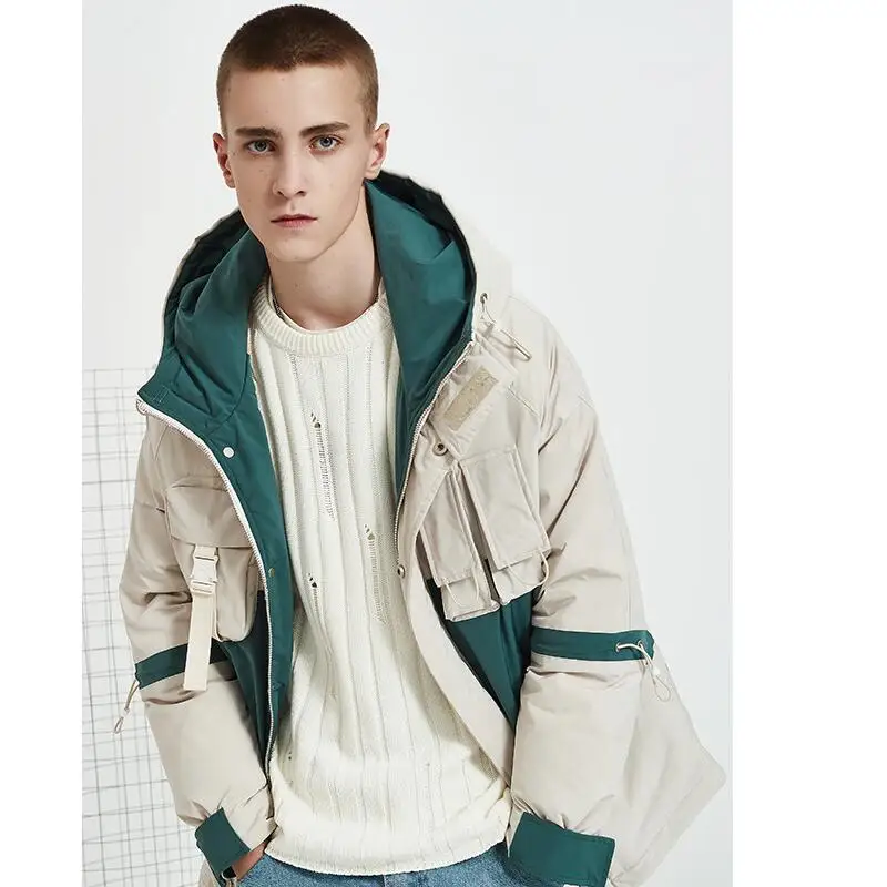 Новое поступление мужской модный короткий зимний пуховик | Мужская одежда