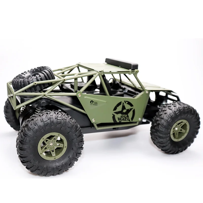 Черный Rc автомобиль 4WD 1:16 2,4G радиоуправляемые игрушечные машинки Rc багги скоростные грузовики внедорожные Грузовики Игрушки для детей - Цвет: Черный