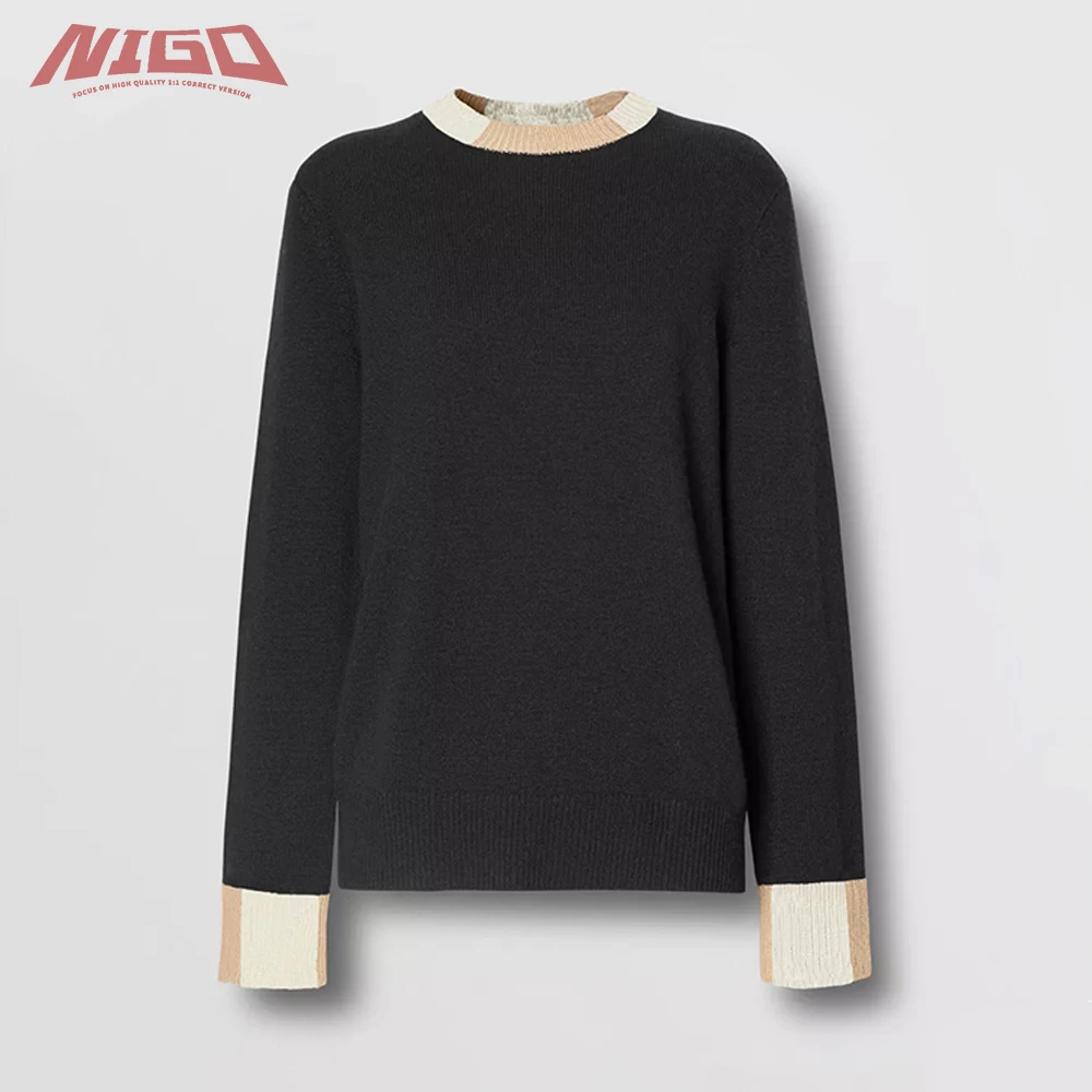 

NIGO Ms 21ss Cashmere Sweater With Signature Stripes Sweater #nigo55674