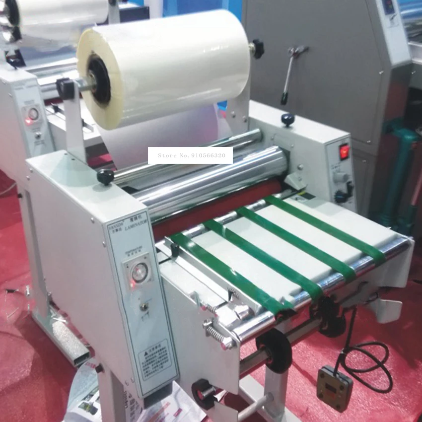 Электрический двухсторонний ламинатор с автоматической подачей рулона