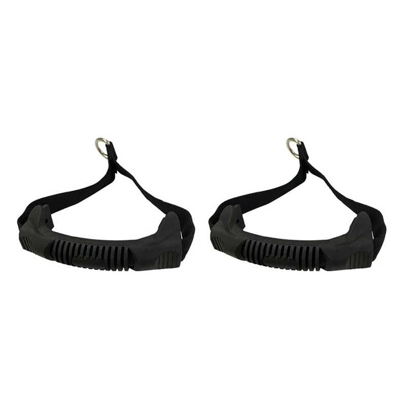 

2Pcs Resistance Band Handle Fitness Equipment Pull Rope Grips Strength Training Ropes Handles Gym Workout Accessories