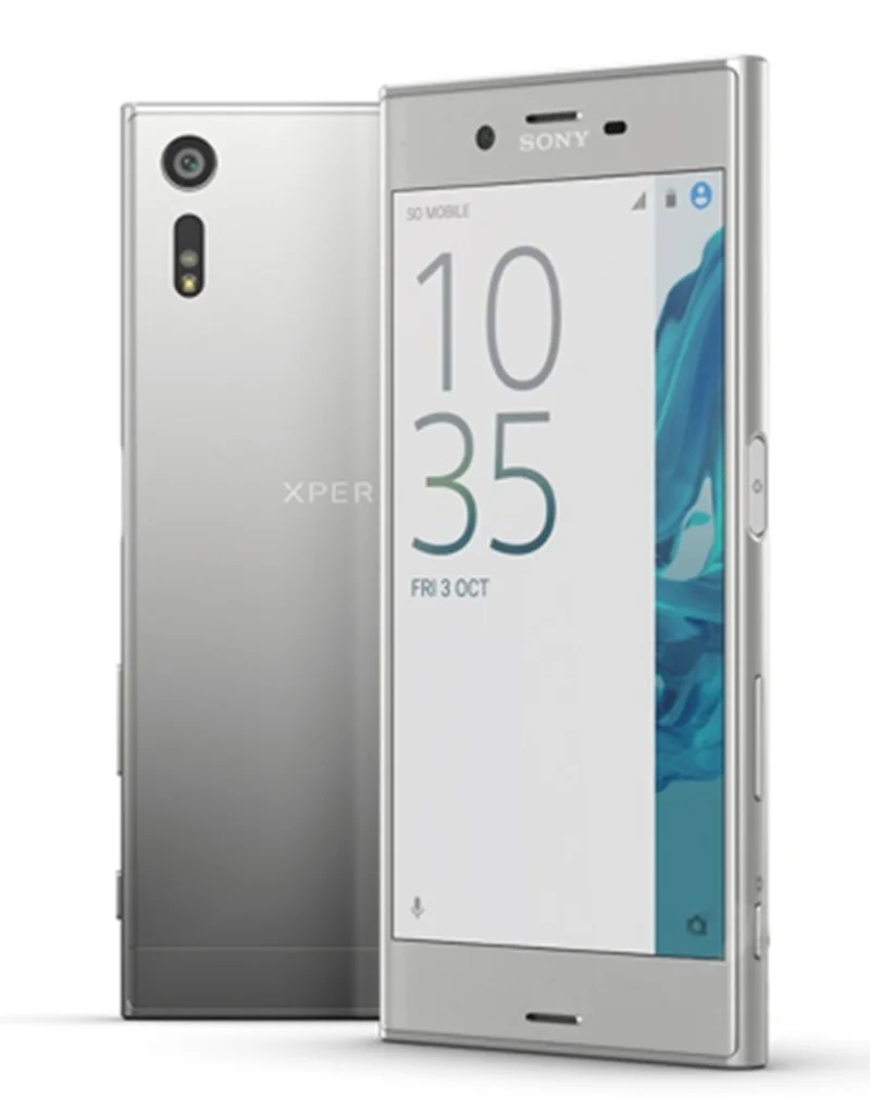 Platinum Разблокированный мобильный телефон sony Xperia XZ F8331 с одной sim-картой, 3 Гб ОЗУ, 32 Гб ПЗУ, 4G LTE, четырехъядерный, 5,2 дюймов, отпечаток пальца - Цвет: Platinum