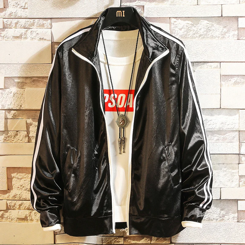 

Korean Style Men Jacket Casual Loose Fashion Autumn Spring Cardigan Harajuku Men Jacket Ropa Hombre Men's Clothing DB60JK