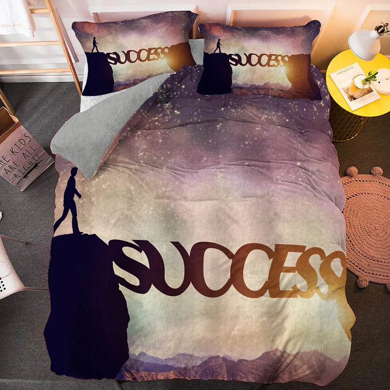 Красивый закат принт 3D кровать Стёганое одеяло постельное белье и наволочки для