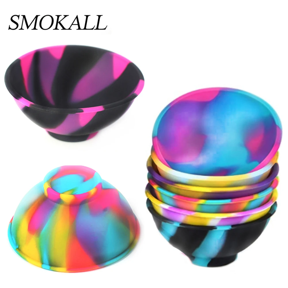 

50 шт., Силиконовые Разноцветные чаши диаметром 67 мм