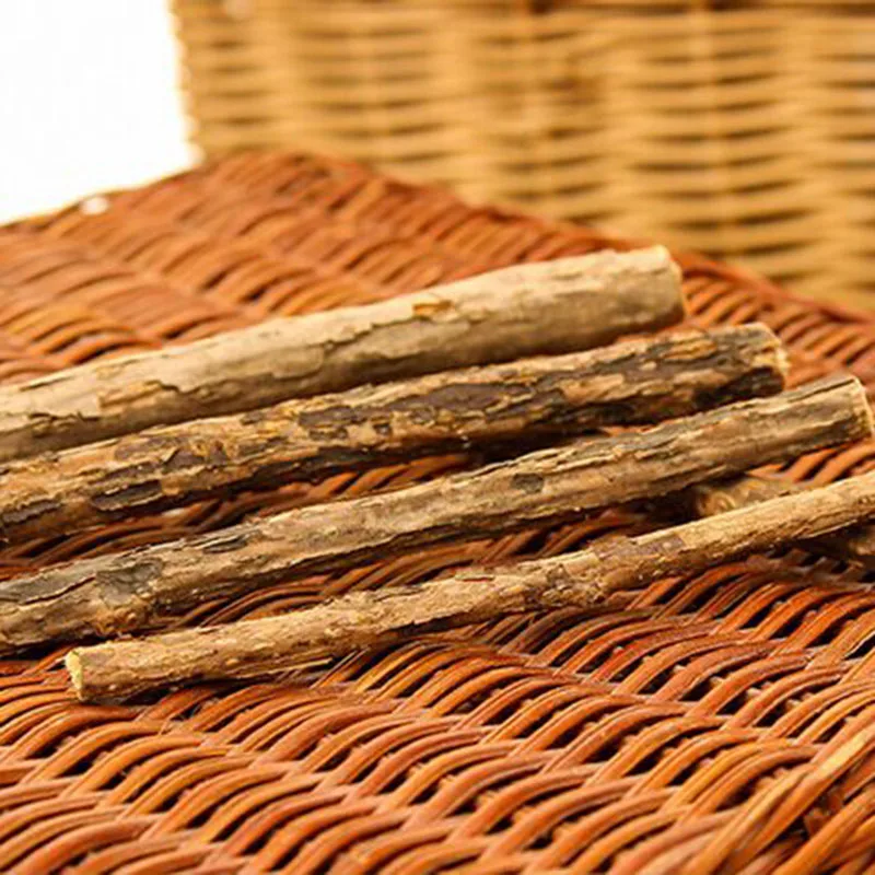 Жевательная палочка для домашних животных 5 шт./компл. игрушка кошек натуральный