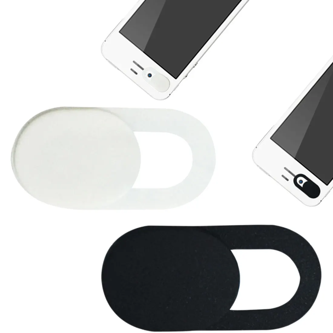 

Universal Ultra Thin WebCam Cover Shutter Magnet Slider Plastic Camera Cover for Web Laptop Iphone IPad PC Mac Tablet Privacy