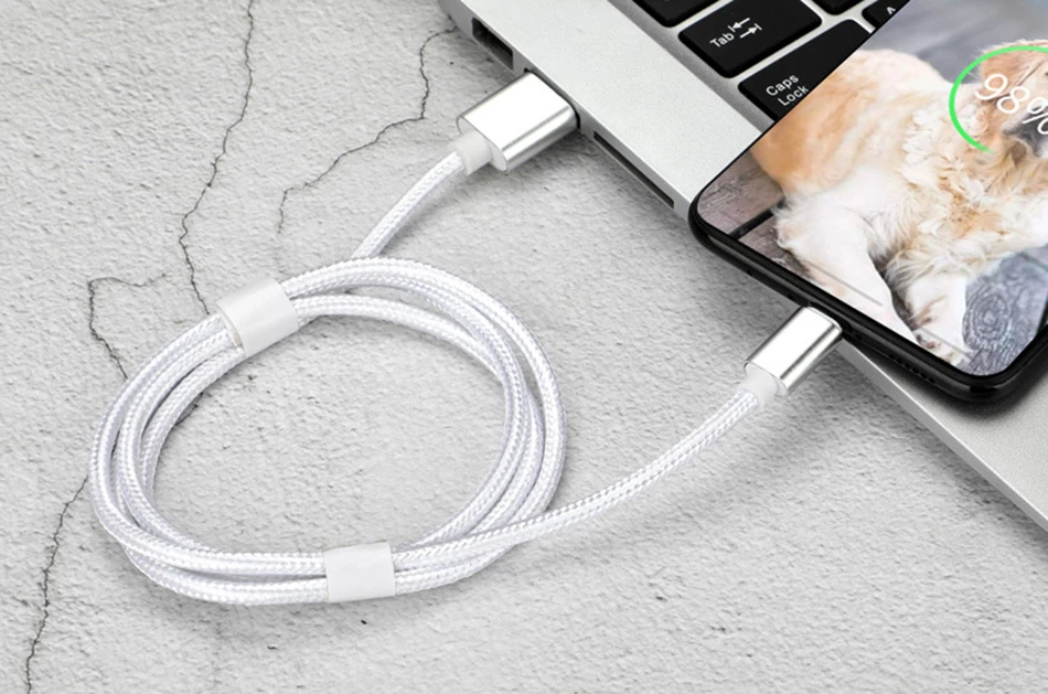 1 м 2 м 3 м usb type-C Дата-кабель для быстрой передачи данных зарядки передачи данных для huawei P10/P20/P30 Xiaomi Honor мобильные телефоны нейлоновые цифровые кабели