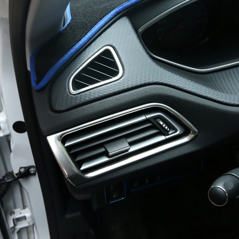 Автомобильные аксессуары Lr выход кондиционера декоративная крышка Abs для Peugeot 308