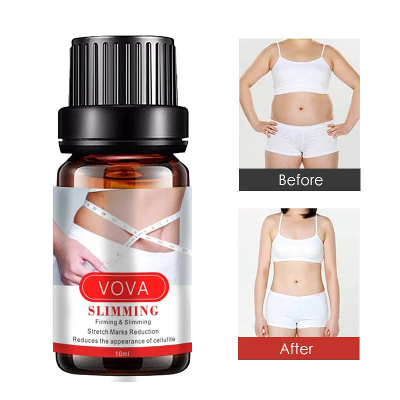 

VOVA Body Slimming Essential Oil Lose Weight Slimming Cellulite Massage Moisturizing Promote Fat Burn Thin Waist Body Care 30ml