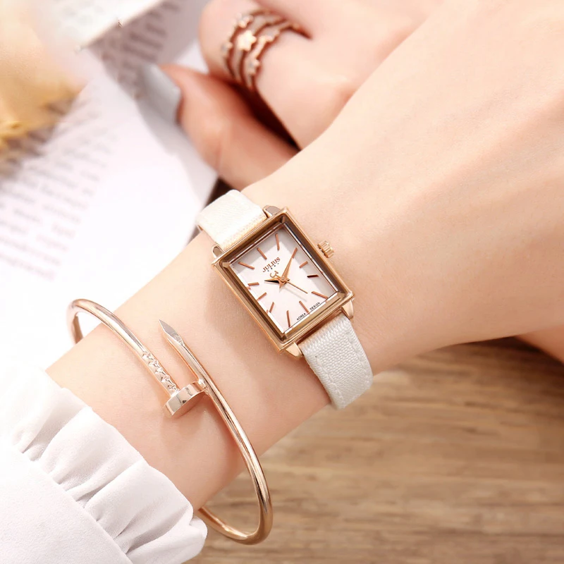 Beautiful Women Trendy Watches Lady Fashion Luxury Cool Wristwatch Girl Love Leather Strap Clock Female Quartz Gold Time Gift enlarge