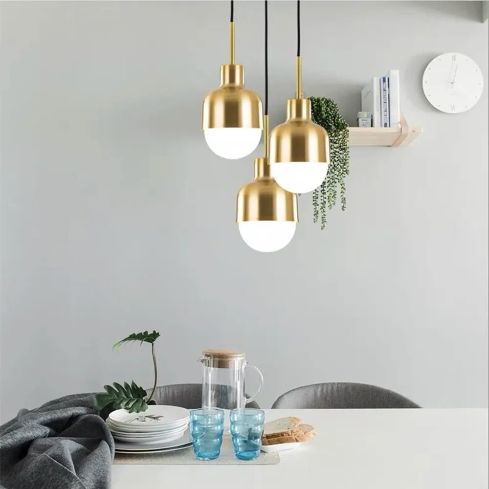 Скандинавский светодиодный подвесной светильник s lampadario винтажный для кухни