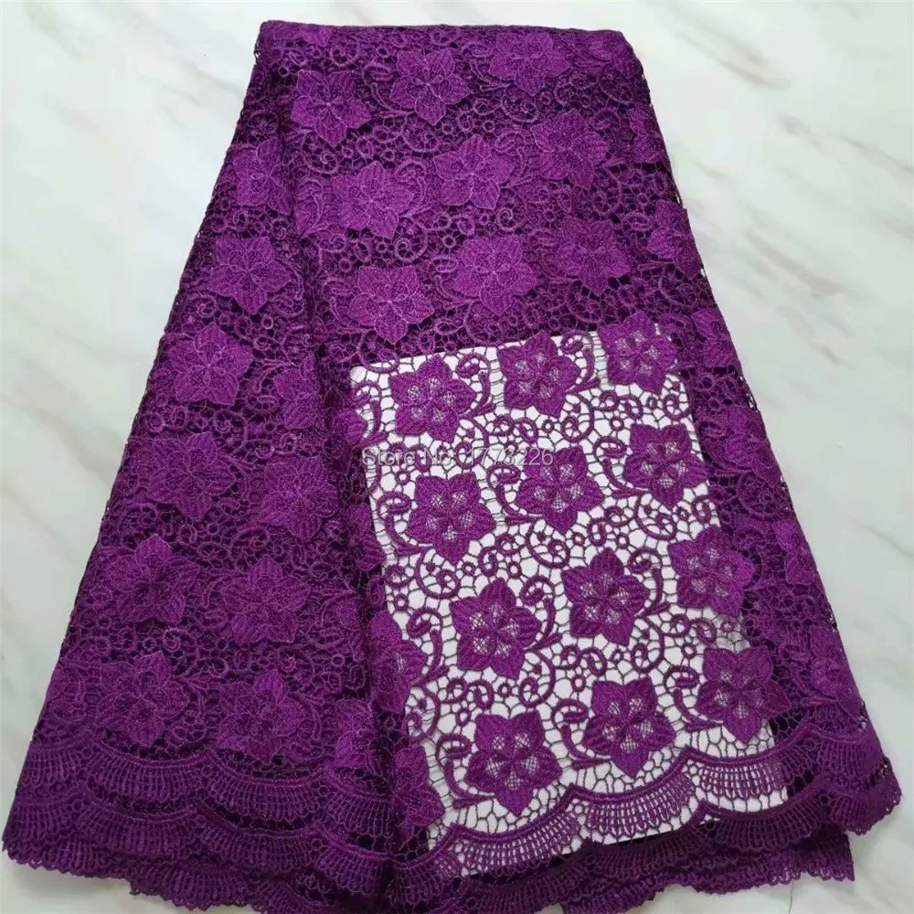 

Приятная для кожи высшего класса аккуратная вышивка Гипюр кружево очень мягкий Африканский шнур ткань в нигерийском стиле Гана Дубай празд...