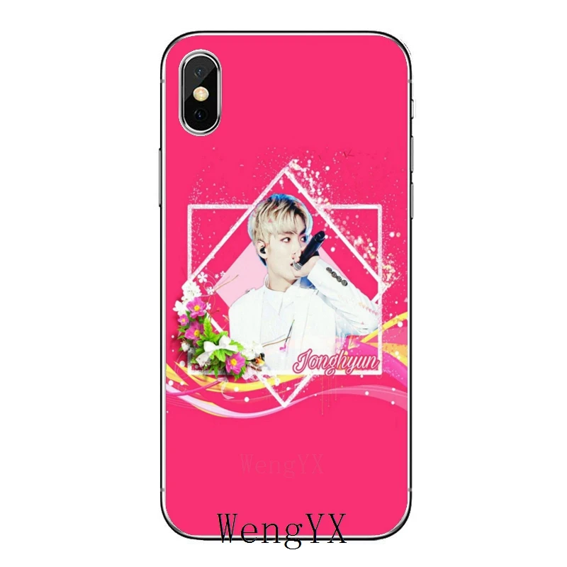 Мягкий прозрачный чехол для телефона Samsung Galaxy J7 J5 Prime Pro J3 A7 A5 A3 2018 2017 2016 2015 Kpop Shinee Jonghyun на.