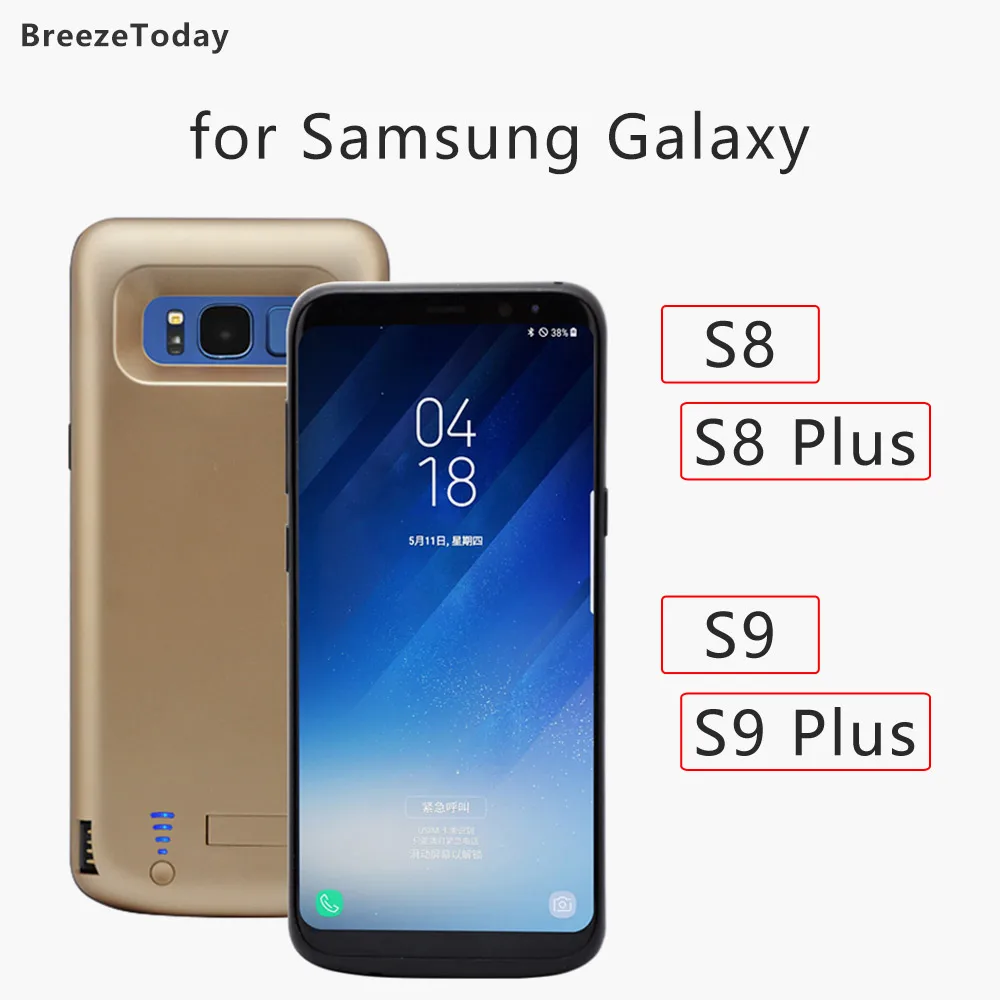 Чехол для аккумулятора Samsung Galaxy S8 Plus S9 5000 6500 мАч|Чехлы с аккумулятором| |