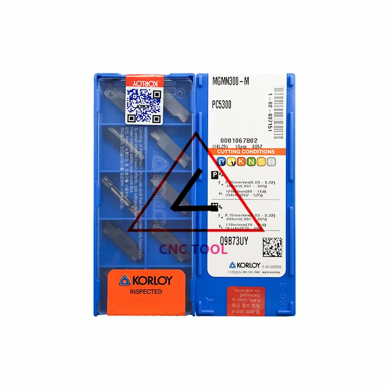 

MGMN300-M PC5300, 10 шт., оригинальный режущий инструмент, Корея, KORLOY