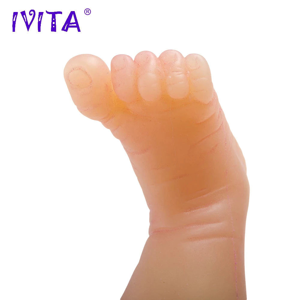 IVITA WG1522, 50 см, 3780 г, Реалистичная силиконовая кукла-Реборн, Реалистичная кукла для малышей, настоящая жизнь для маленьких девочек, Реалистичная кукла, Семейные игрушки