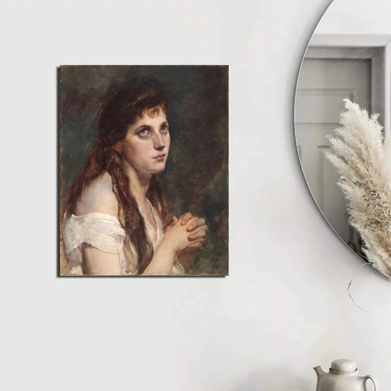 

Poster Vintage Francesco Hayez Canvas Painting Prints Living Room Home Decoration Modern Wall Art Oil Painting Posters Pictures