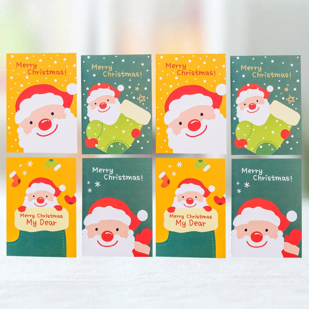 

24pcs Pocket Organizer Cartoon Notebook Christmas Themed Lovely Notebook for Children Christmas Snowman Design (Random Style)