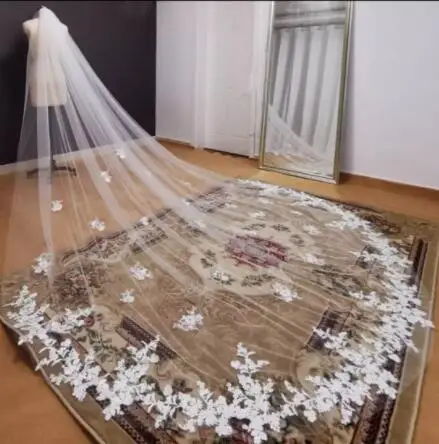 

custom made 3 meters veils