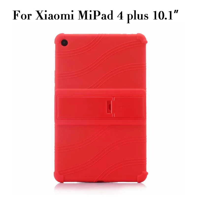 mipad4 plus red Силиконовый чехол для Xiaomi mi Pad 4 mi Pad4 mi pad 4 8," планшетный ПК Защитный чехол для Xiaomi mi Pad 4 plus mi Pad 4 plus 10,1" - Цвет: mipad4 plus red