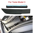 Воздухозаборный фильтр для автомобиля, Крышка вентиляционного отверстия потока для Tesla Model 3 2017 - 2019 2020 Auto Model3, защитная крышка решетки воздухозаборника