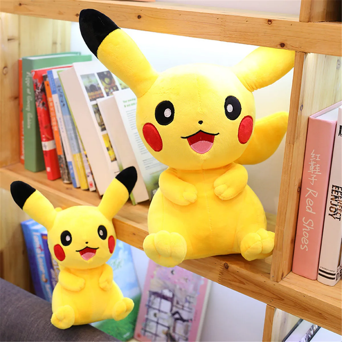 28-65 см Kawaii Pikachu плюшевые игрушки милые мягкие игрушки мультфильм Пикачу чучело животных плюшевые куклы подушка для сна детские игрушки Детский подарок