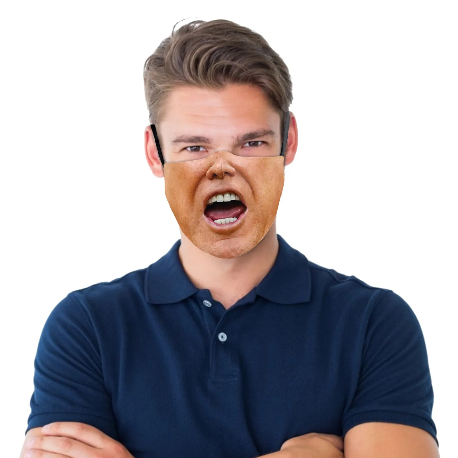 

Funny Cotton Men Women Mask Face Expression Filter Element Adjustable Unisex Mouth Cover Protective Dustproof Unisex Mask