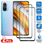 2 шт., защитная пленка на весь экран для Xiaomi Poco F3, закаленное стекло на Mi Pocof3 Pocophone F1 poкофон Poko F 3 1, защитная пленка