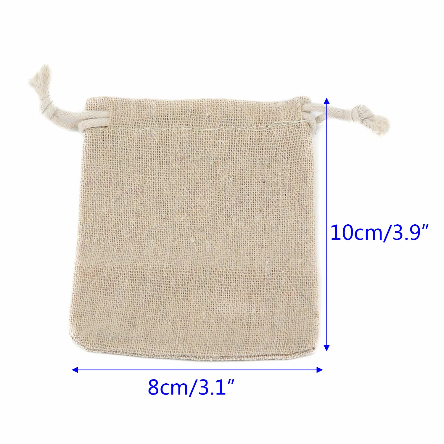 50Pc Set Small Linen Jute Drawstring Gift Bags Pouch Candy Favor Holder Jewelry Gifts Bag Christmas Party Wedding Favours Sack | Дом и сад